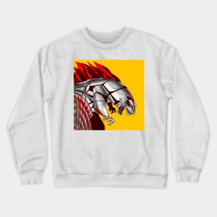 mecha godzilla in monster madness rampage art ecopop Crewneck Sweatshirt